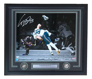 Cooper DeJean Signed Framed 16x20 Eagles Hit vs D Henry Photo Fanatics