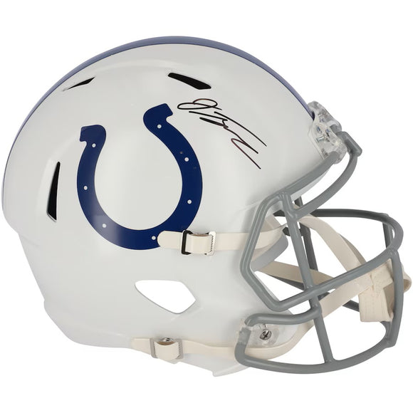 Jonathan Taylor Signed Indianapolis Colts Full Size Replica Speed Helmet
