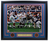 Eli Manning Signed Framed 16x20 New York Giants SB XLII Escape Photo Fanatics