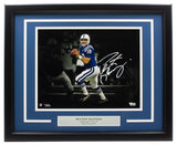 Peyton Manning Signed Framed Indianapolis Colts 11x14 Spotlight Photo Fanatics - Sports Integrity