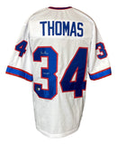 Thurman Thomas Buffalo Signed White Football Jersey 1991 MVP BAS