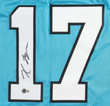 Xavier Legette Carolina Signed Blue Football Jersey BAS